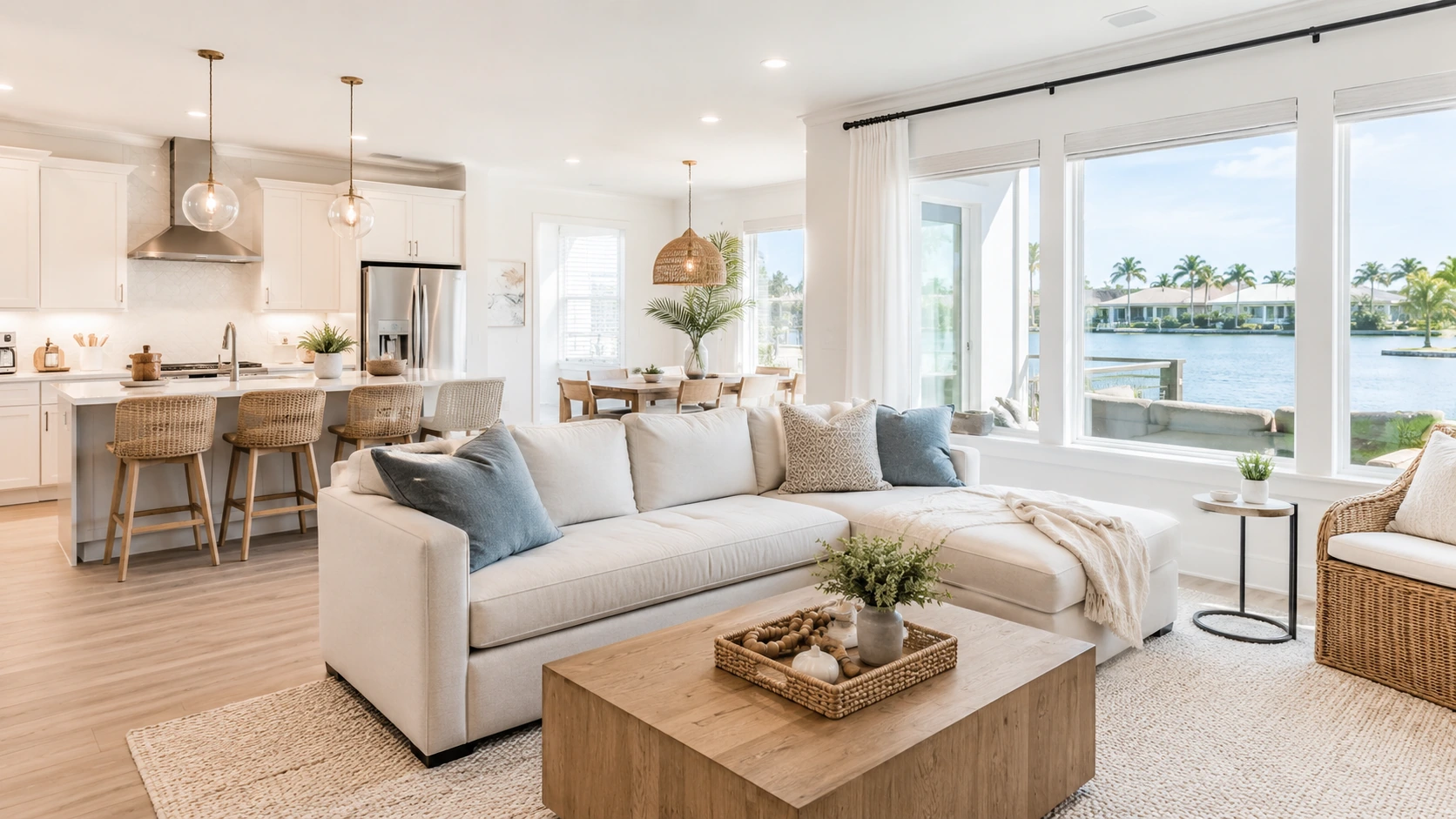Clean rental property interior prepared for turnover cleaning in Tampa Bay