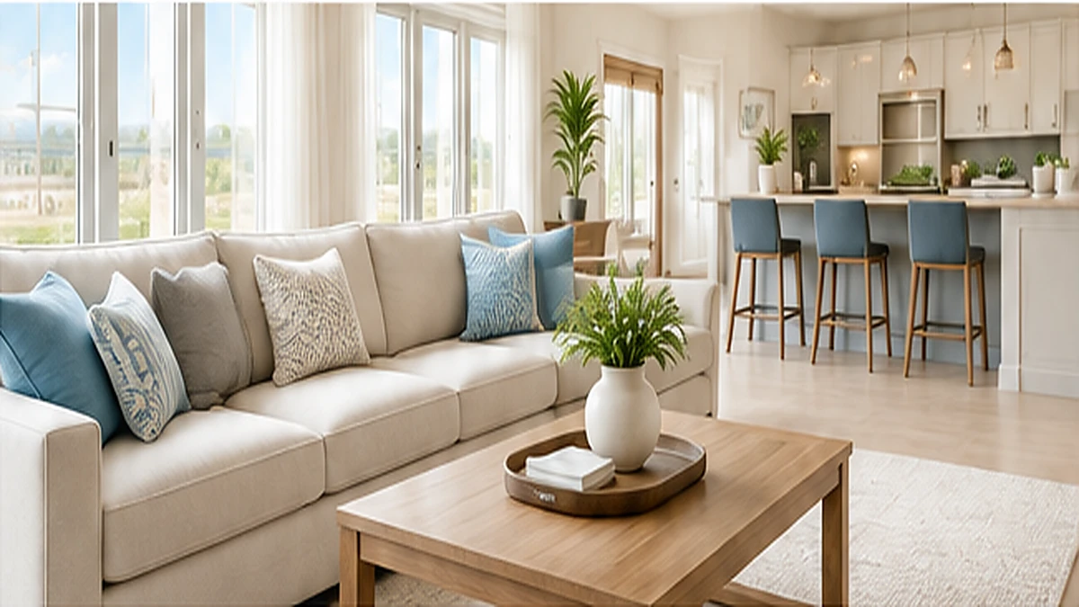Clean Tampa Bay home interior after an end-of-summer cleaning reset