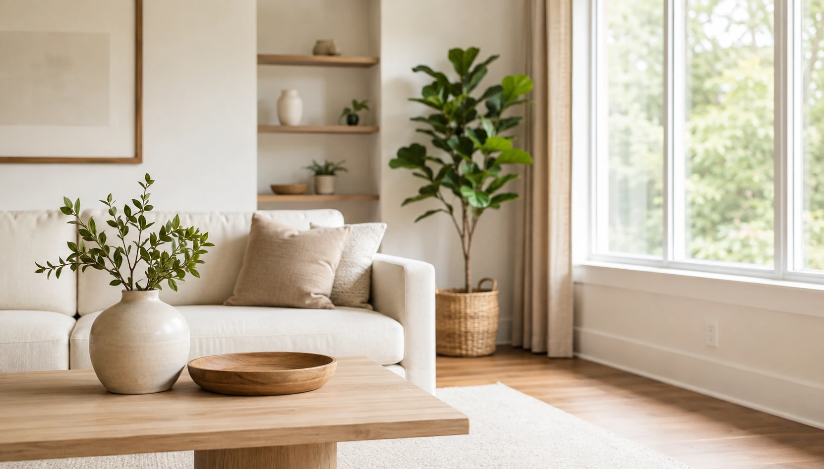 Clean Tampa Bay home interior maintained for Florida humidity